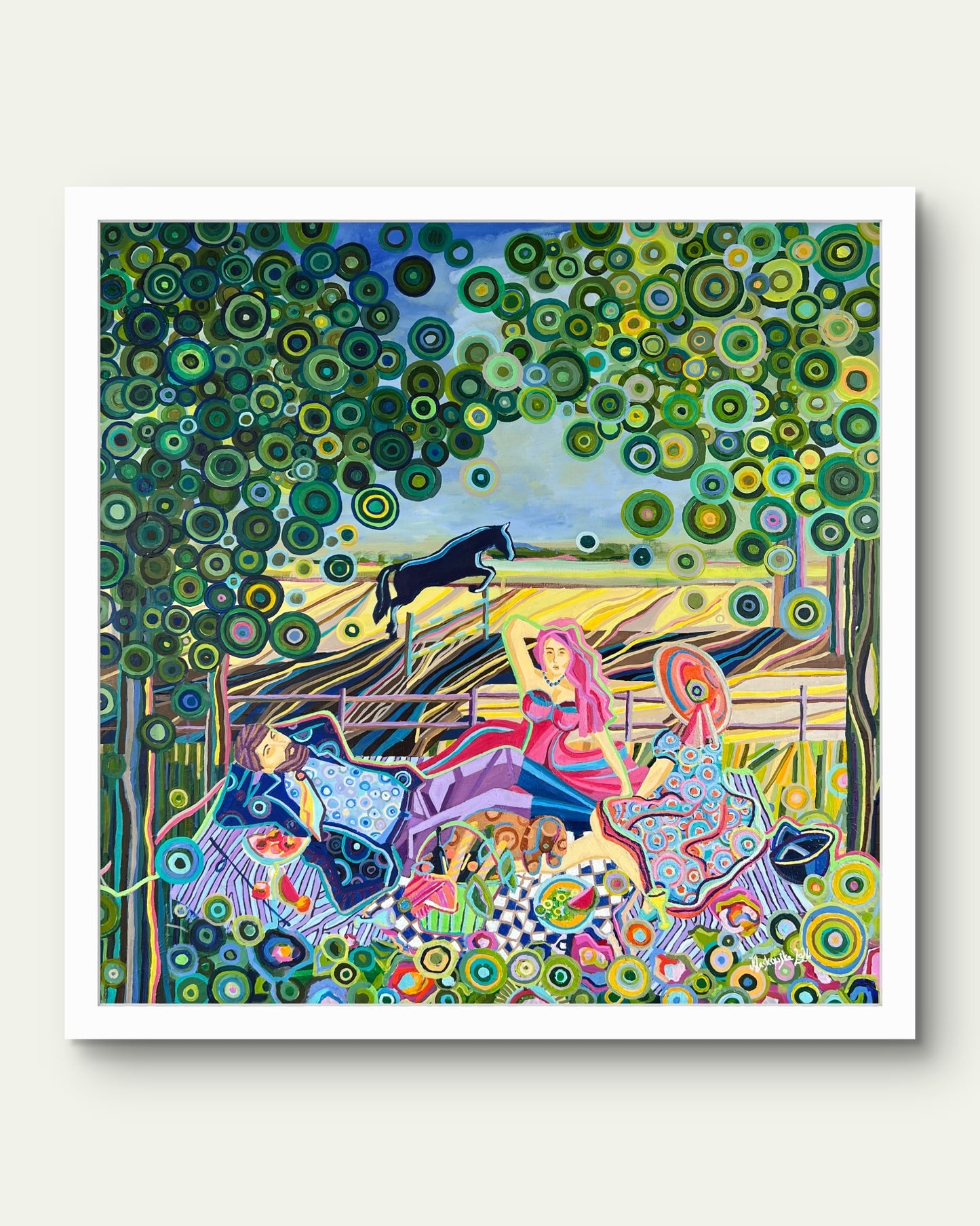 RIDERS PICNIK – Limited Edition Giclée Print