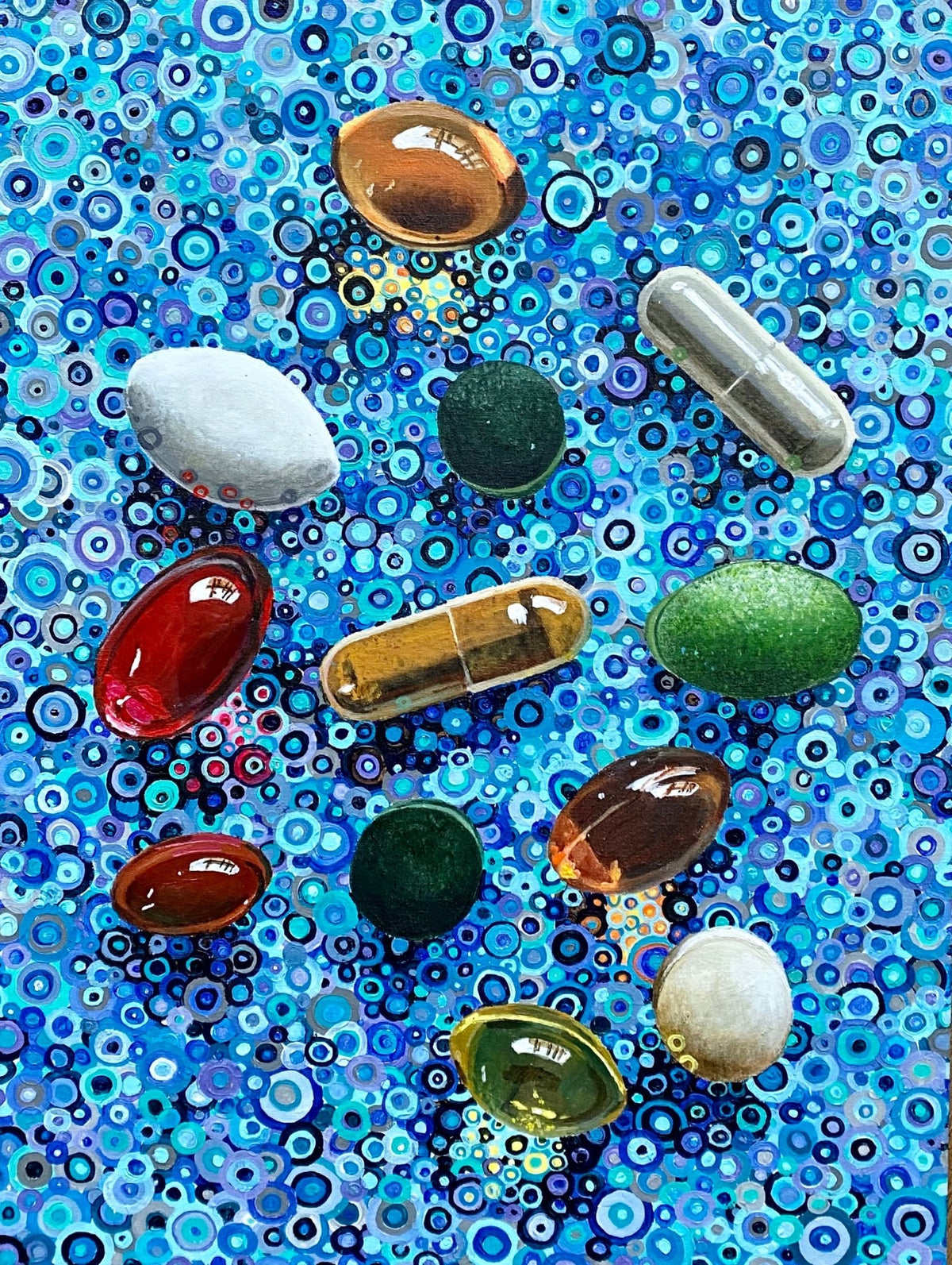 HIPOCHONDRIA – obraz oryginalny - Kasia Laskowska Art