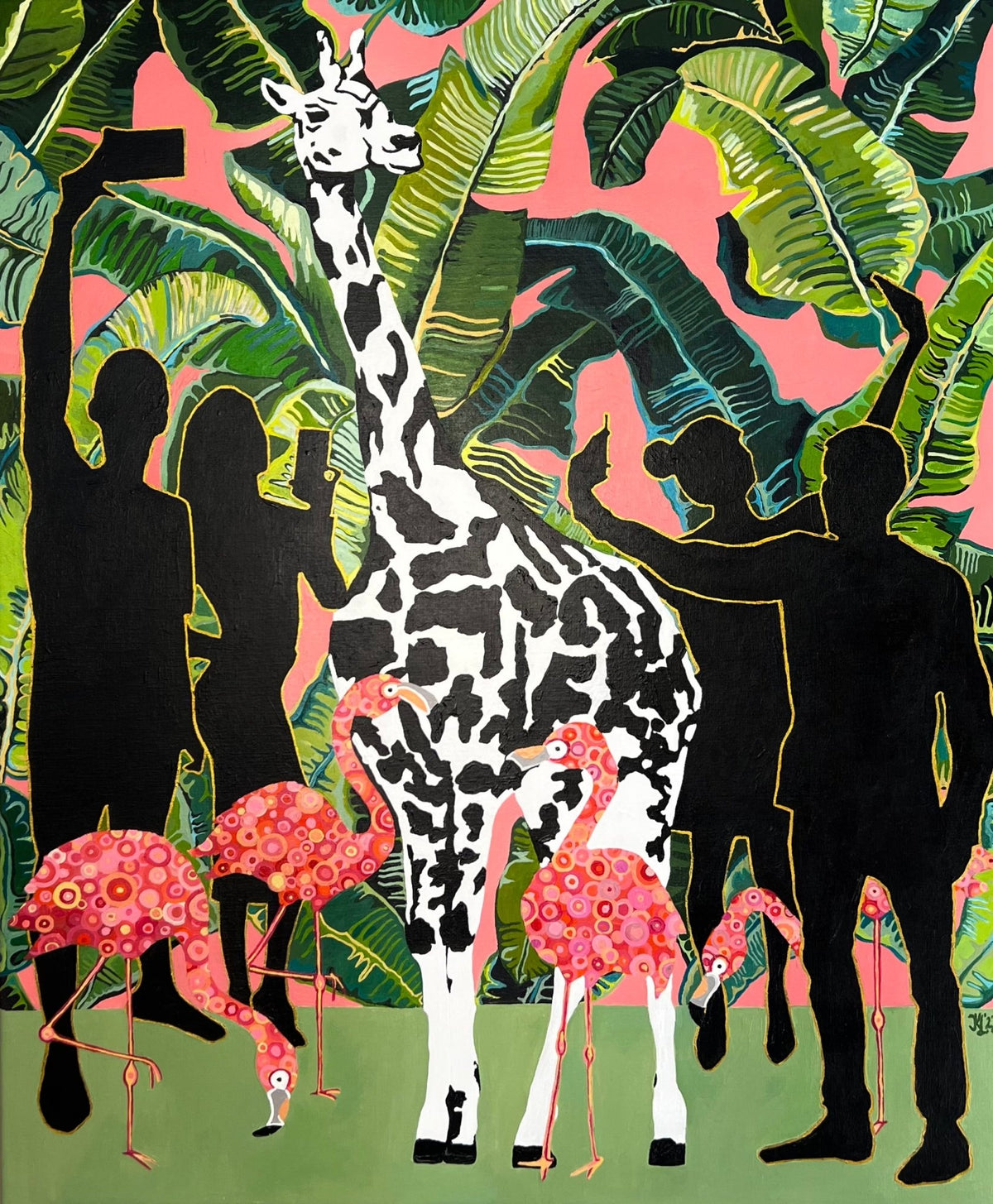 NATURA LUDZKA - obraz oryginalny - Kasia Laskowska Art