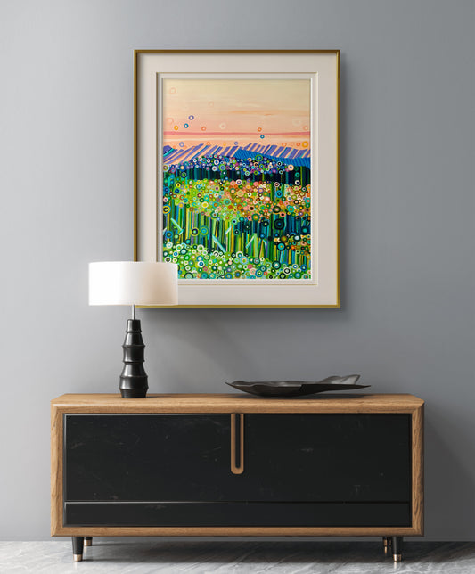Bieszczady – Mountain View – Giclée Print by Kasia Laskowska | Size XL