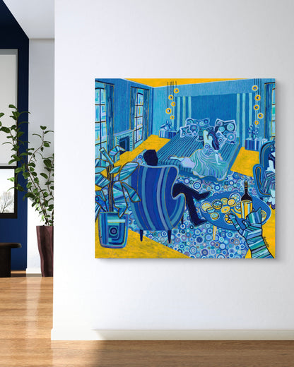 BLUE ROOM – original painting