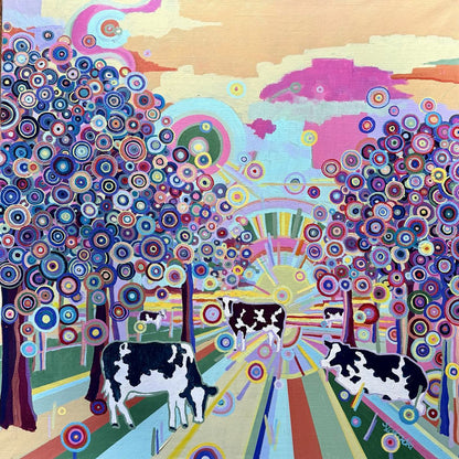 BŁOGOŚĆ – obraz oryginalny - Kasia Laskowska Art