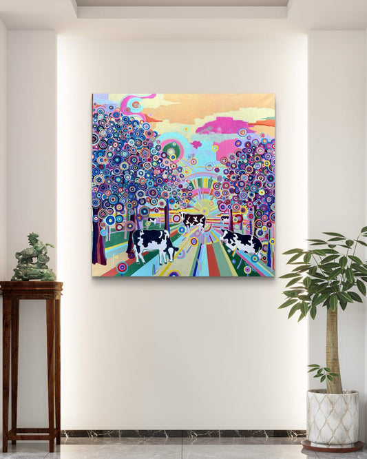 BŁOGOŚĆ – obraz oryginalny - Kasia Laskowska Art
