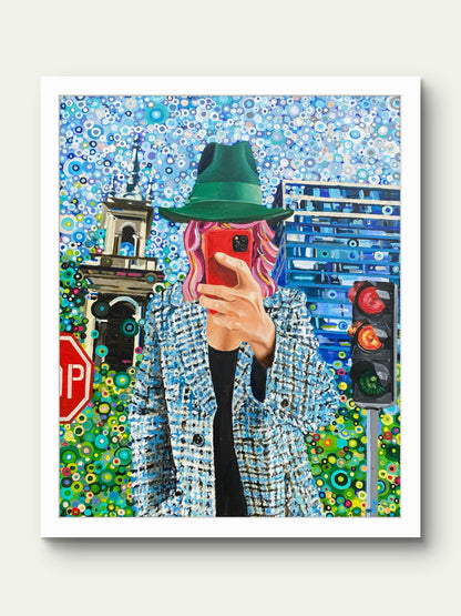 INFLUENCERKA - limitowany print kolekcjonerski