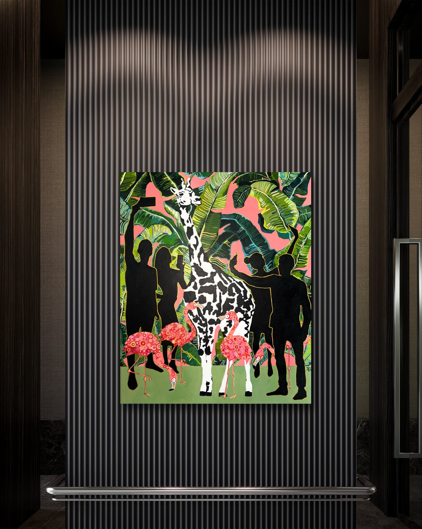HUMAN NATURE – Original Contemporary Painting by Kasia Laskowska