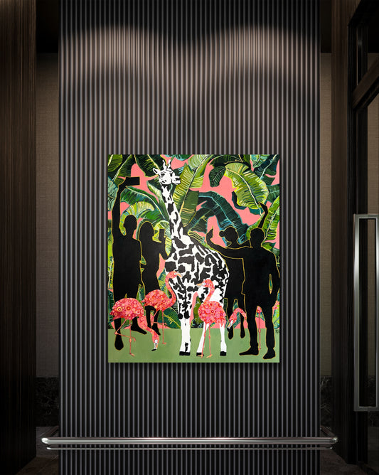 HUMAN NATURE – Original Contemporary Painting by Kasia Laskowska