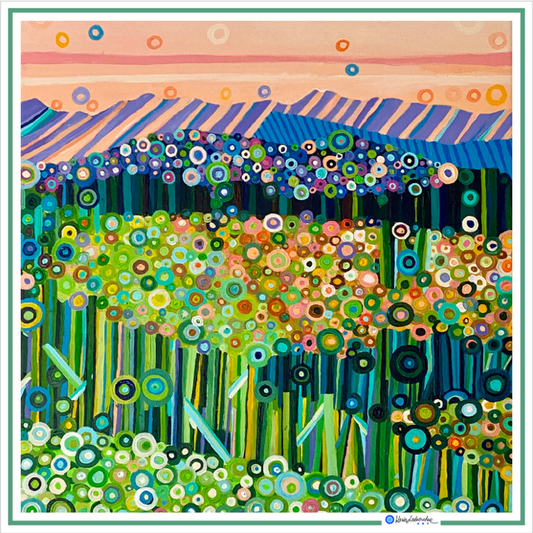 MOUNTAIN VIEW - Silk Scarf