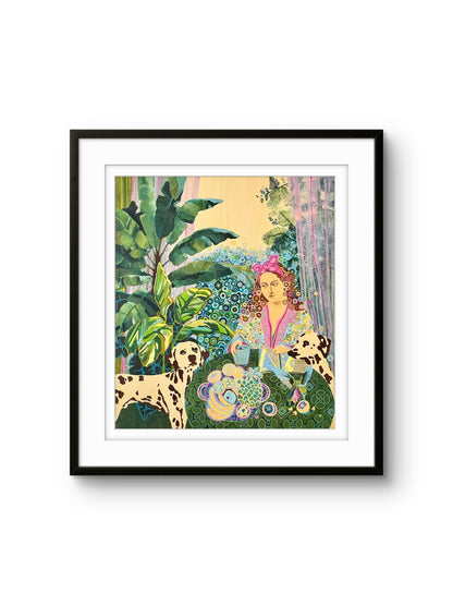 DOBRE TOWARZYSTWO – limitowany print kolekcjonerski - Kasia Laskowska Art