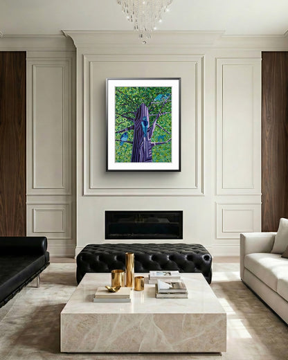 DRZEWO - limitowany print kolekcjonerski - Kasia Laskowska Art