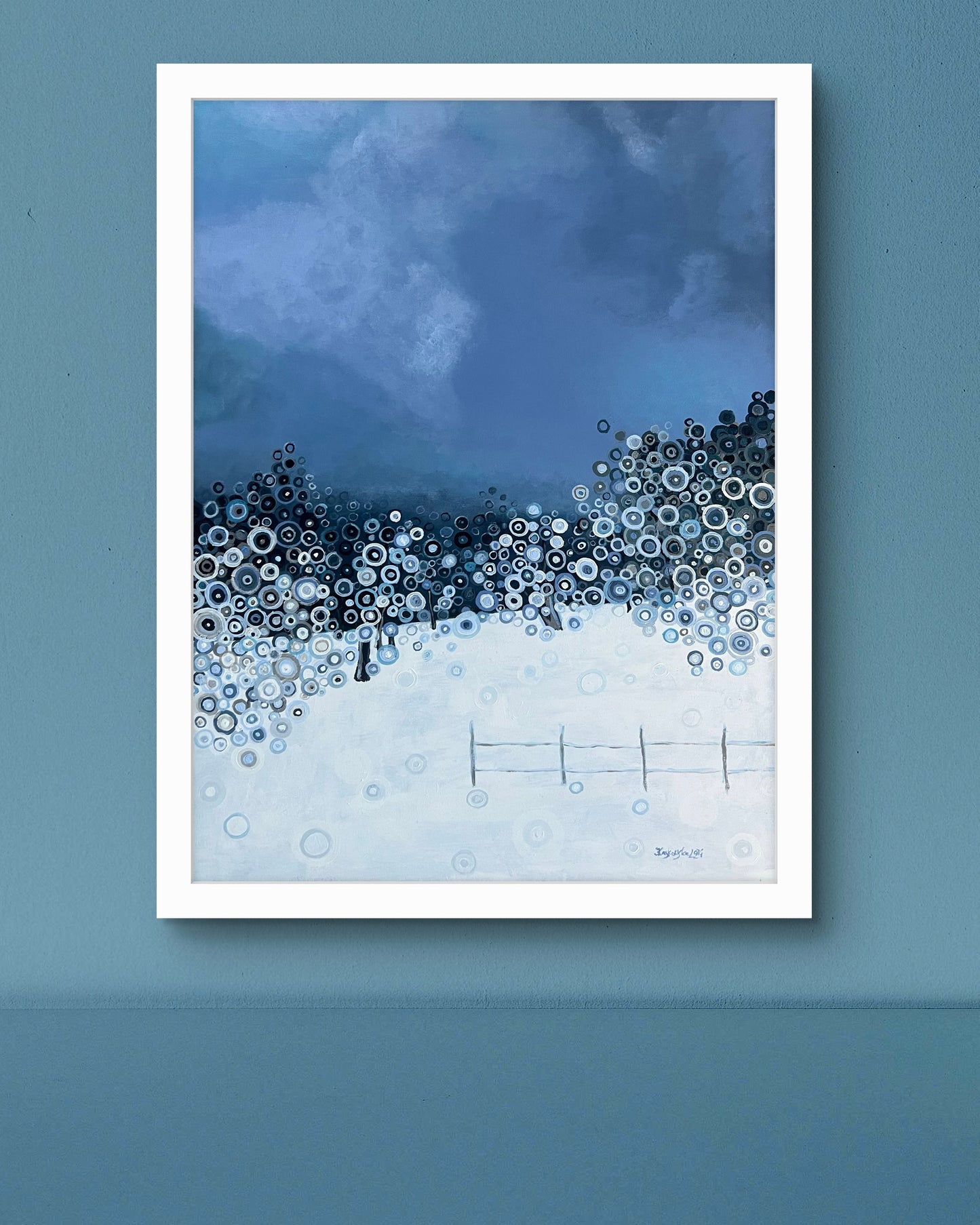BABY IT'S COLD OUTSIDE – Giclée Fine Art Print by Kasia Laskowska | Size S
