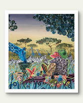 AFRYKA – limitowany print kolekcjonerski - Kasia Laskowska Art