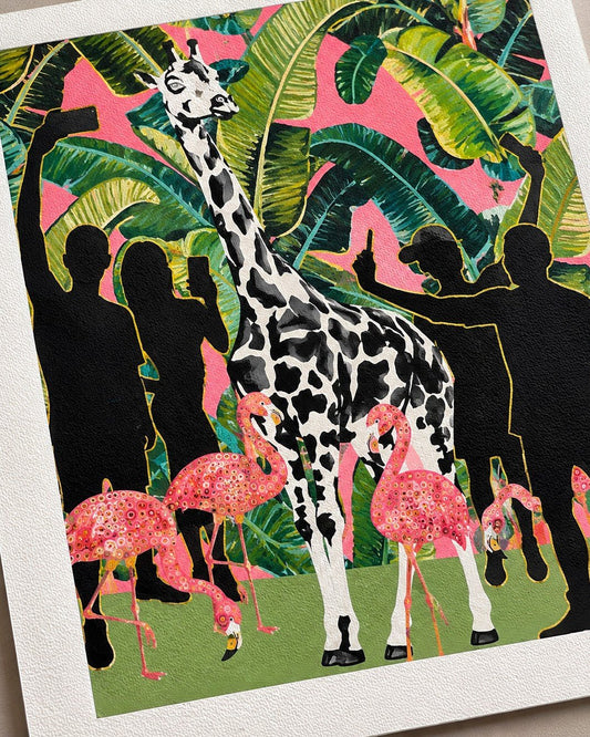 NATURA LUDZKA - limitowany print kolekcjonerski - Kasia Laskowska Art