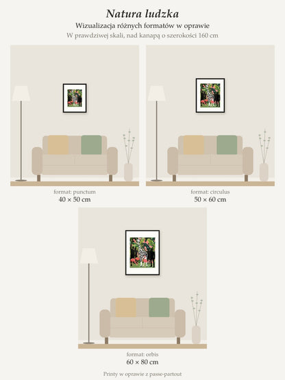 NATURA LUDZKA - limitowany print kolekcjonerski - Kasia Laskowska Art