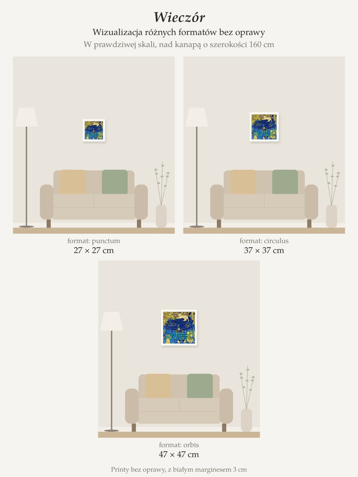 WIECZÓR - limitowany print kolekcjonerski - Kasia Laskowska Art
