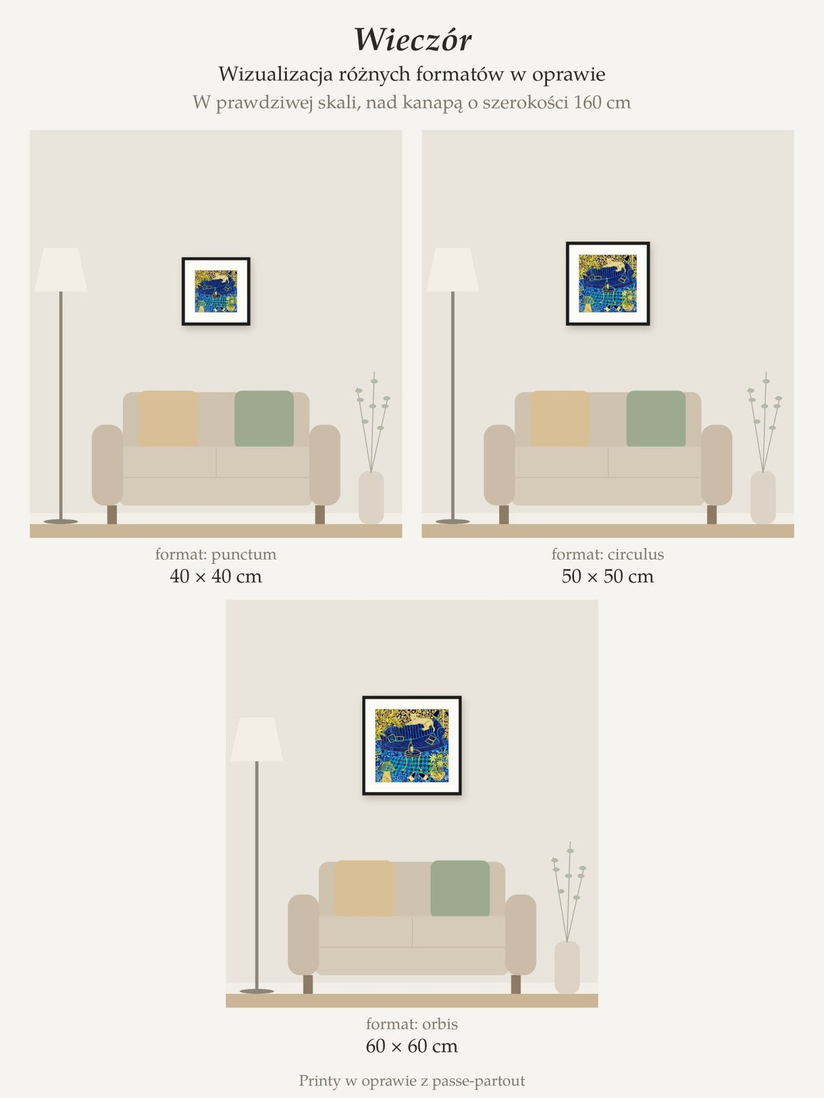 WIECZÓR - limitowany print kolekcjonerski - Kasia Laskowska Art