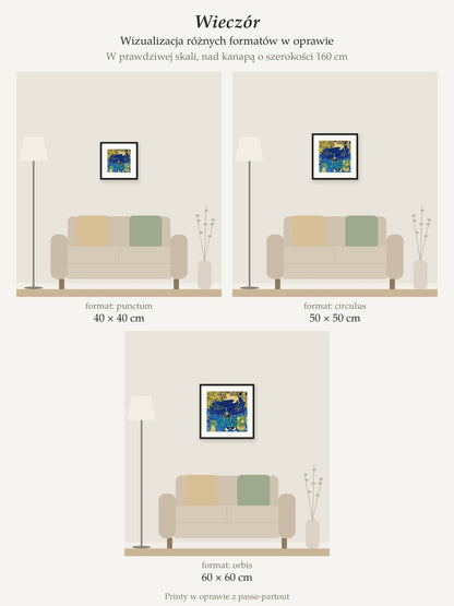 WIECZÓR - limitowany print kolekcjonerski - Kasia Laskowska Art
